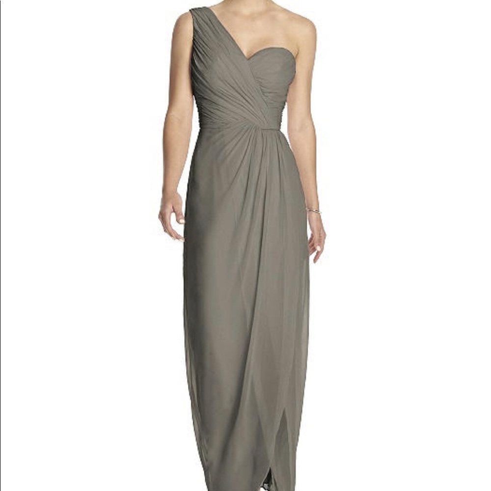 Dessy Bridesmaid Style 2905 Mocha - Picture 1 of 8